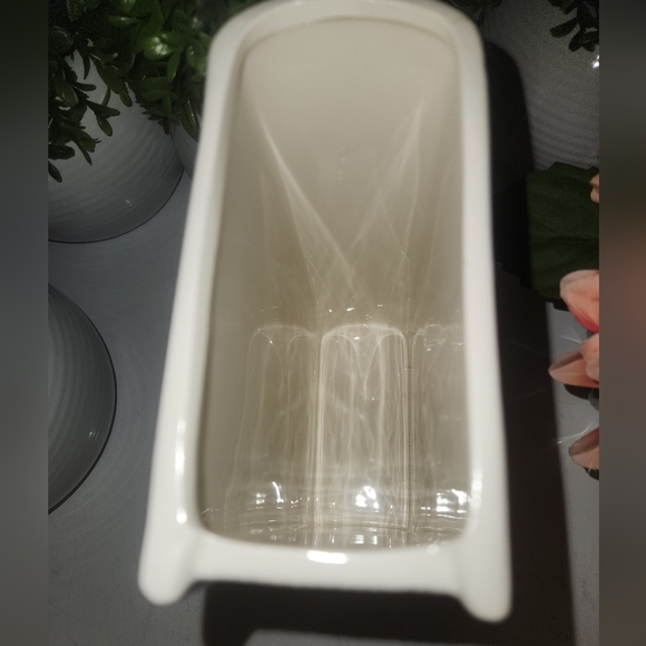 🔥WILL NOT RESTOCK❗️Glam Ceramic Logo VASE Book MADE IN USA Vase Only - Picture 8 of 12